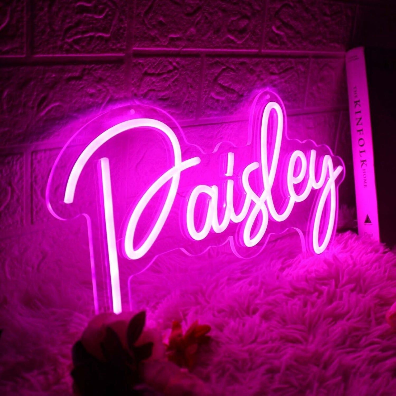Paisley Pink Led Neon Sign - Shineneon