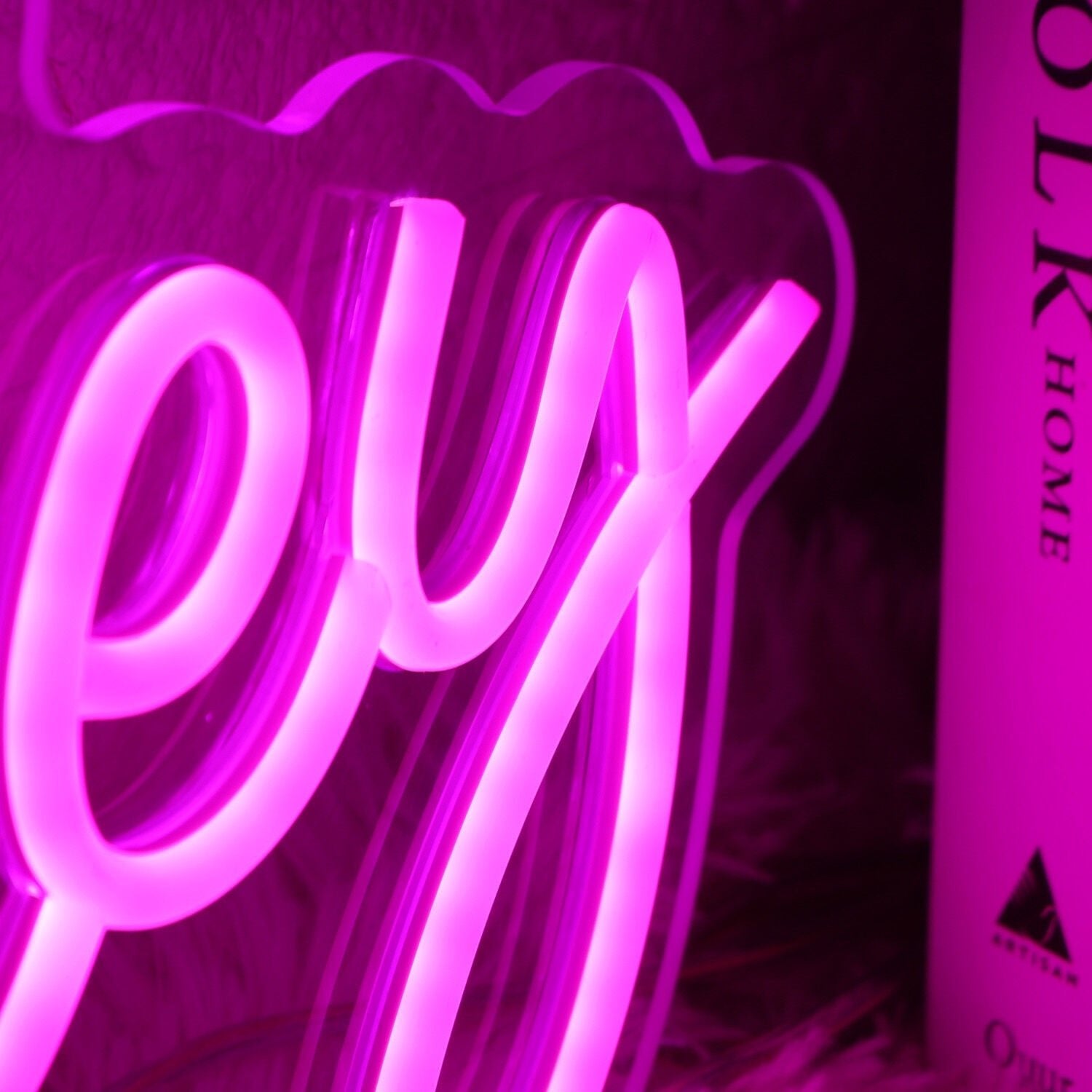 Paisley Pink Led Neon Sign - Shineneon
