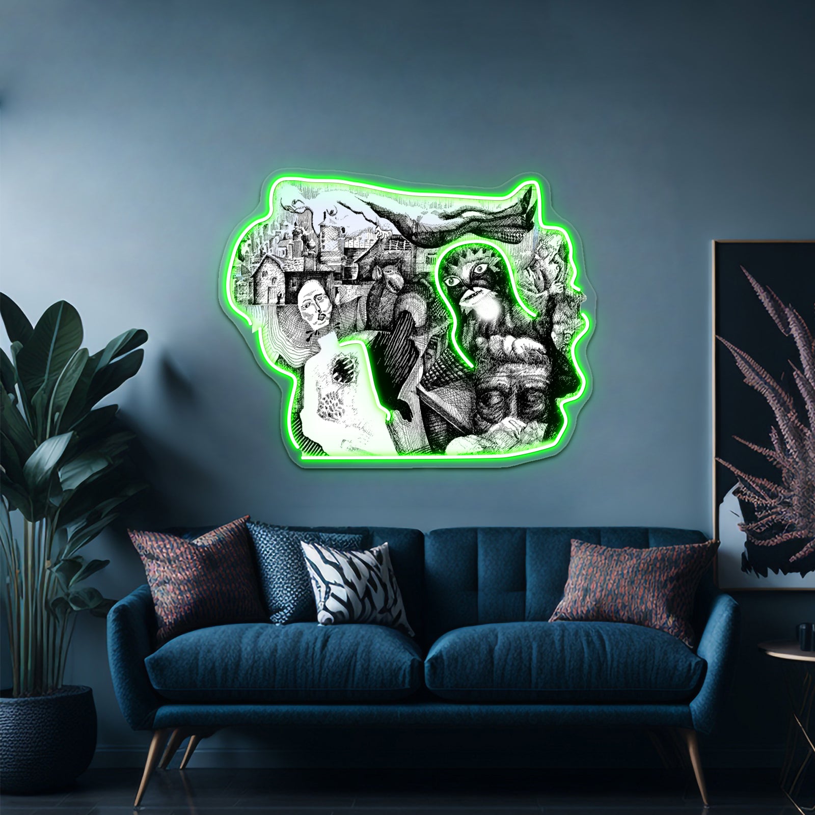 Pale Horses Wall Artwork Neon Signs | Shineneon