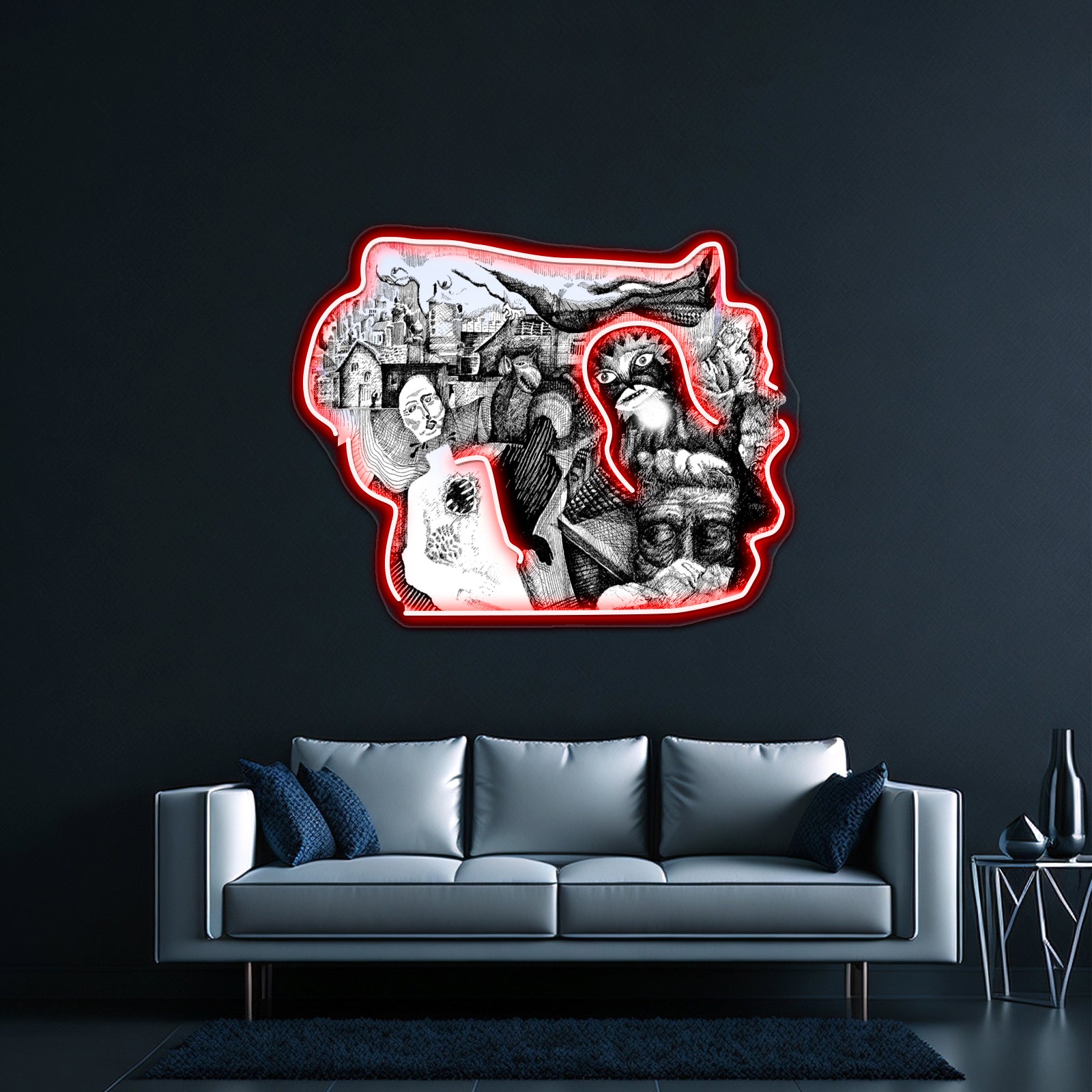 Pale Horses Wall Artwork Neon Signs | Shineneon