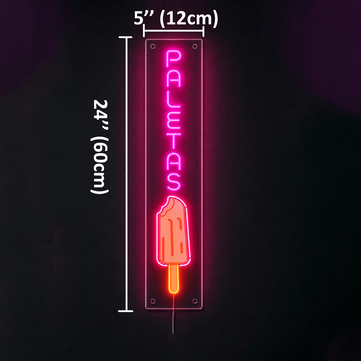 Paletas Custom Business LED Neon Sign - Shineneon