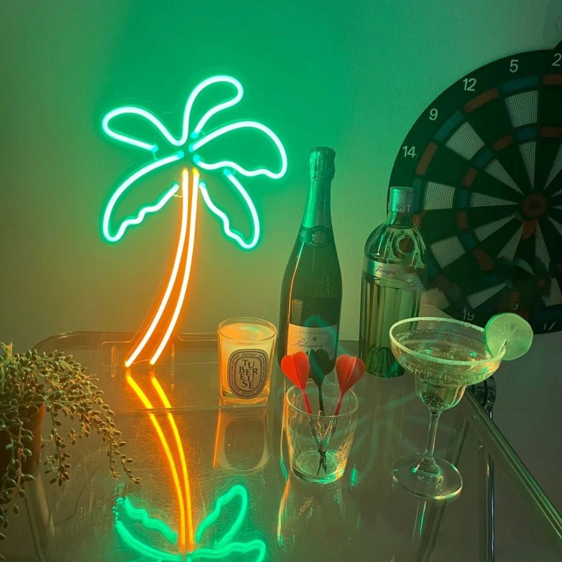 Palm Tree Led Sign Business Neon Sign Wall Decor - Shineneon