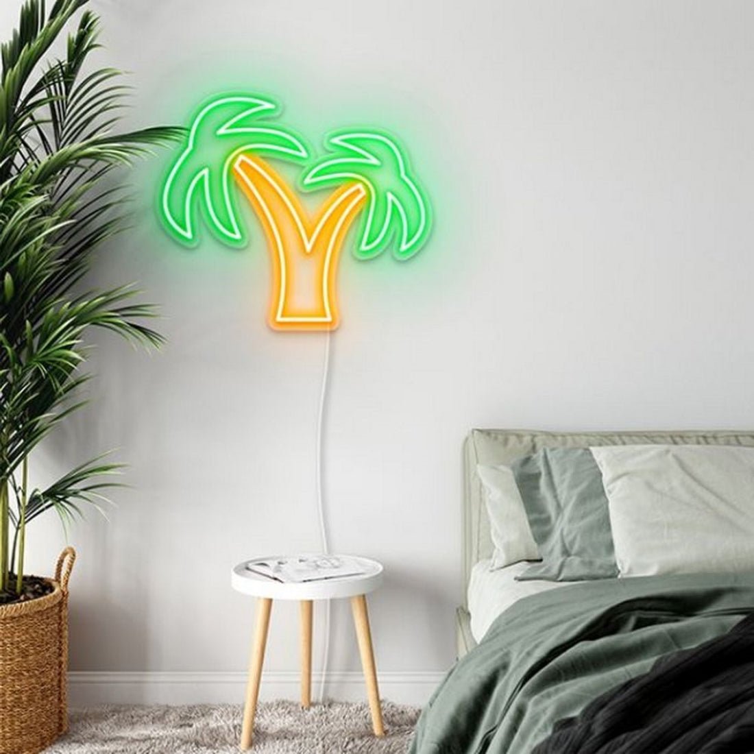 Palm Tree Led Sign Business Neon Signs Wall Art - Shineneon
