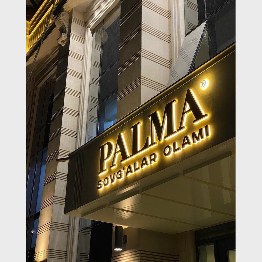 Palma Sovealar Olami 3D Backlit Channel Letters Led Light Sign - Shineneon
