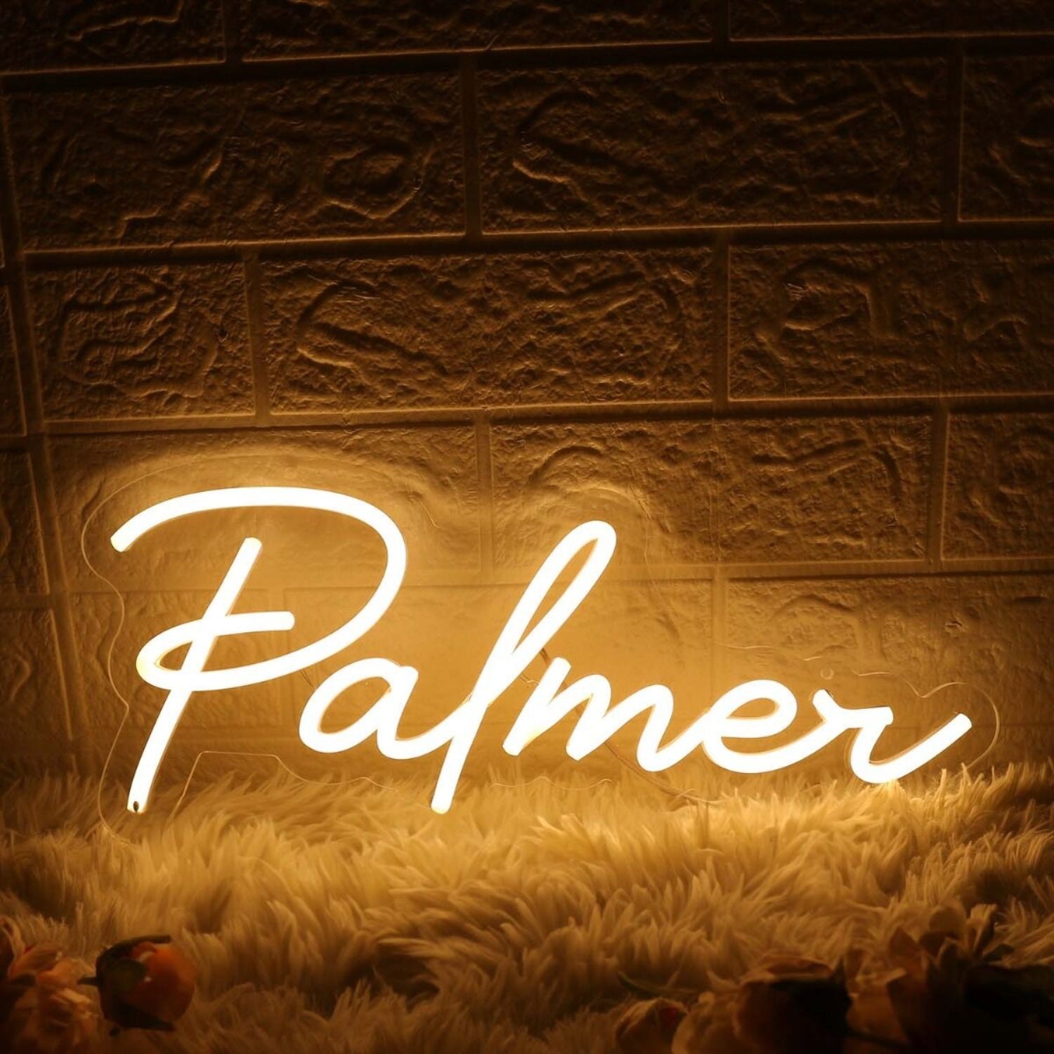 Palmer Yellow Led Neon Sign - Shineneon