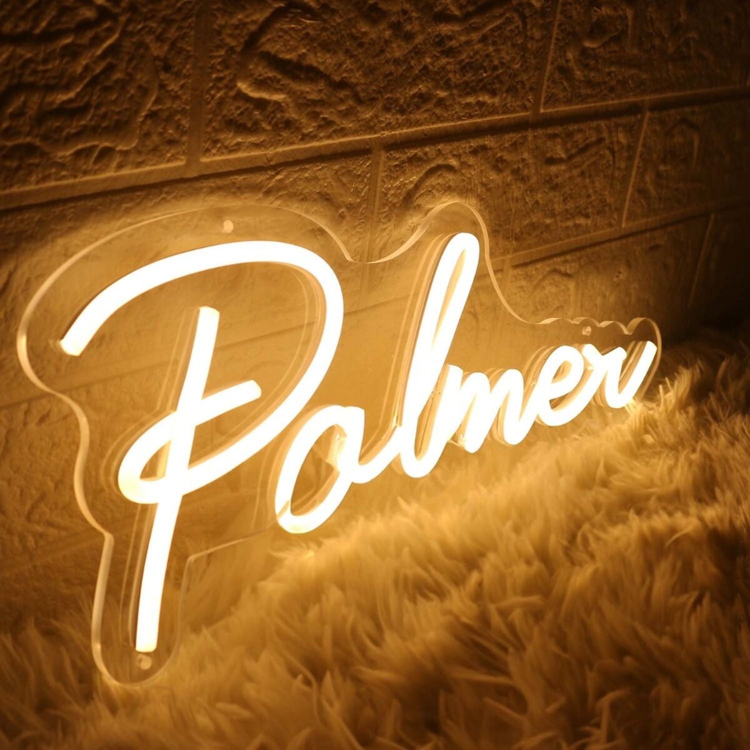 Palmer Yellow Led Neon Sign - Shineneon