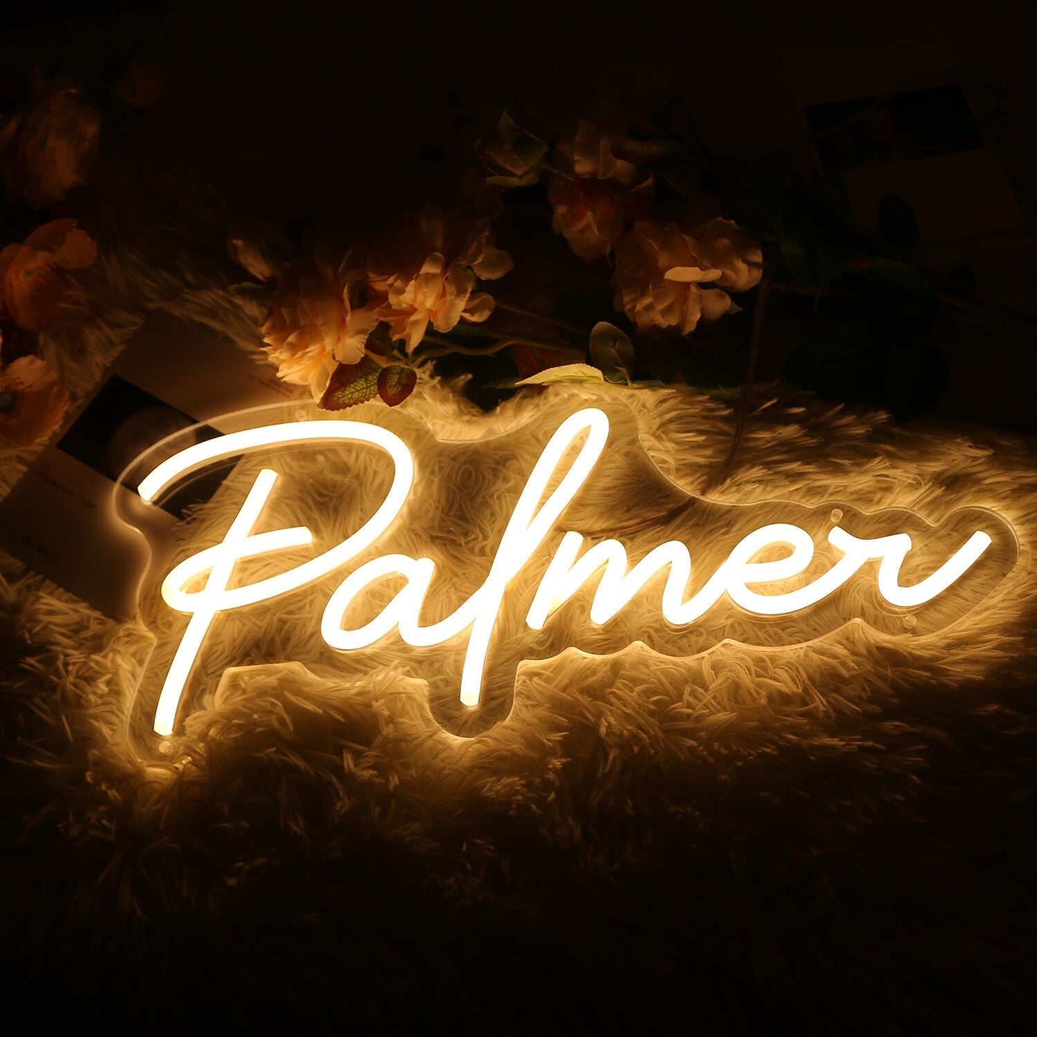 Palmer Yellow Led Neon Sign - Shineneon