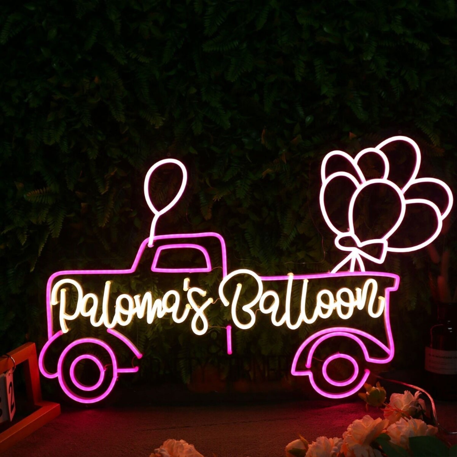 Palowas Balloon Car Led Neon Sign From 30inch - Shineneon