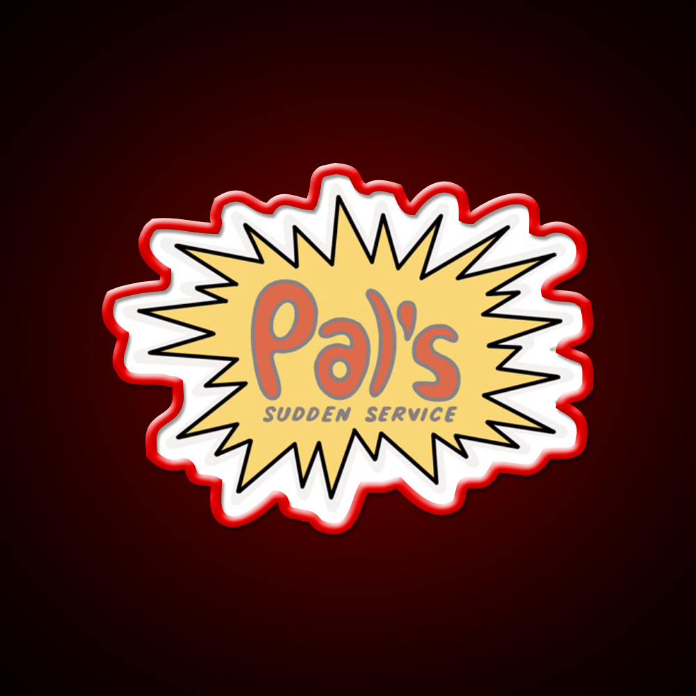 Pals Fast Food Led Neon Sign For Burger Place Rgb Color - Shineneon