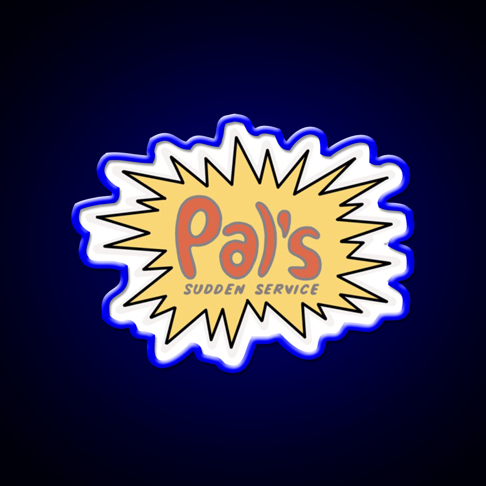 Pals Fast Food Led Neon Sign For Burger Place Rgb Color - Shineneon