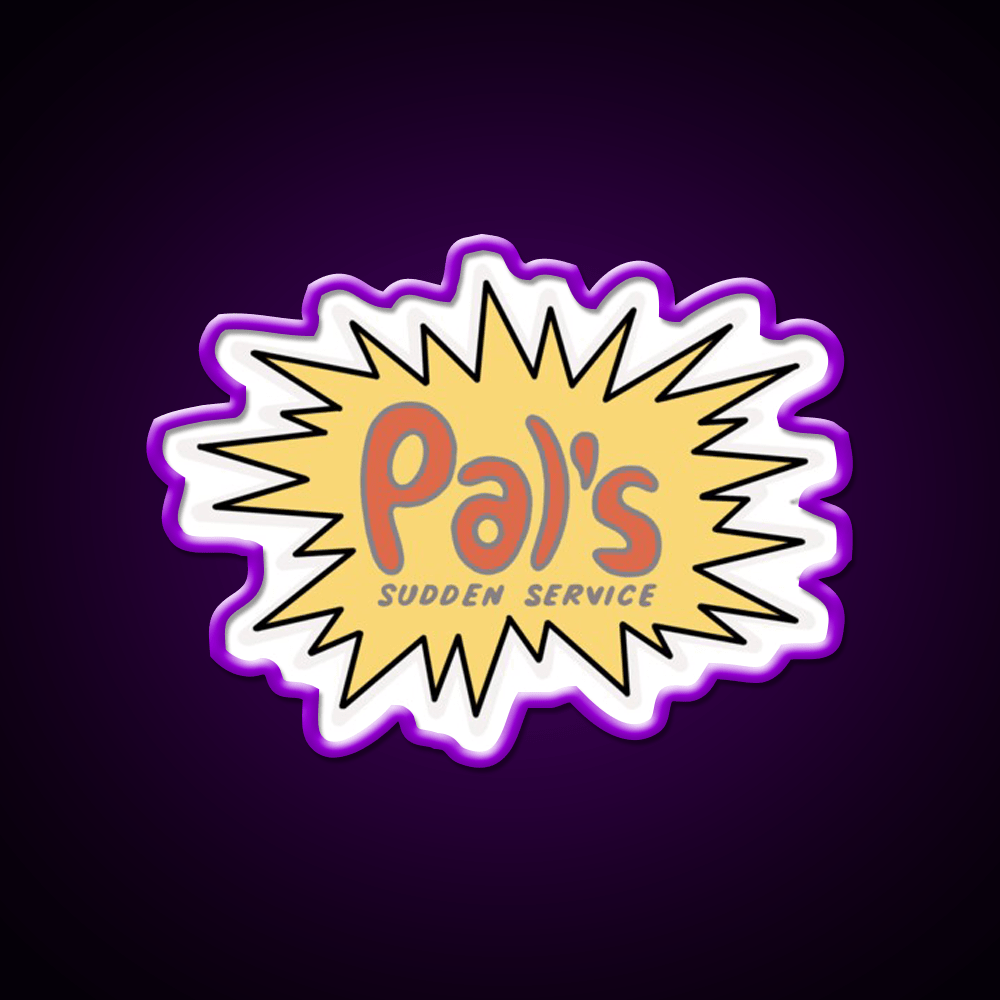 Pals Fast Food Led Neon Sign For Burger Place Rgb Color - Shineneon