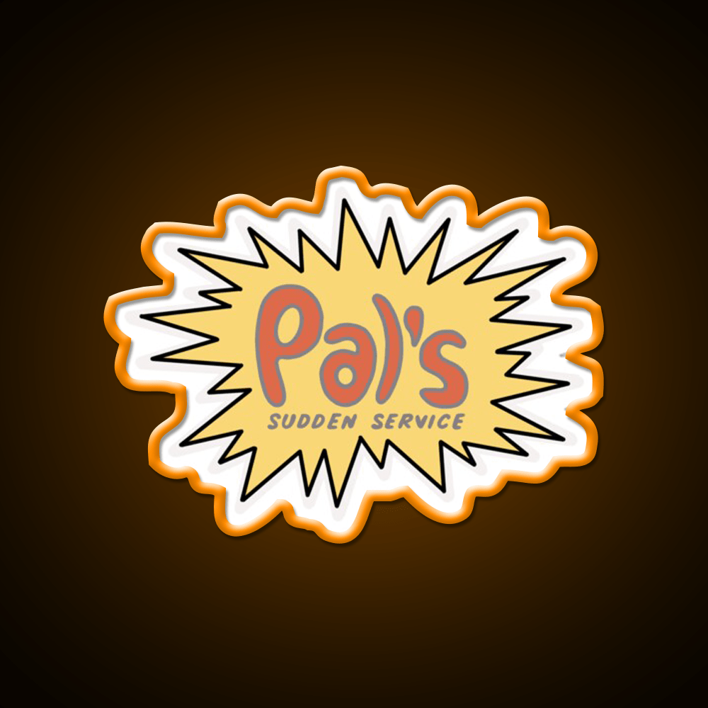 Pals Fast Food Led Neon Sign For Burger Place Rgb Color - Shineneon