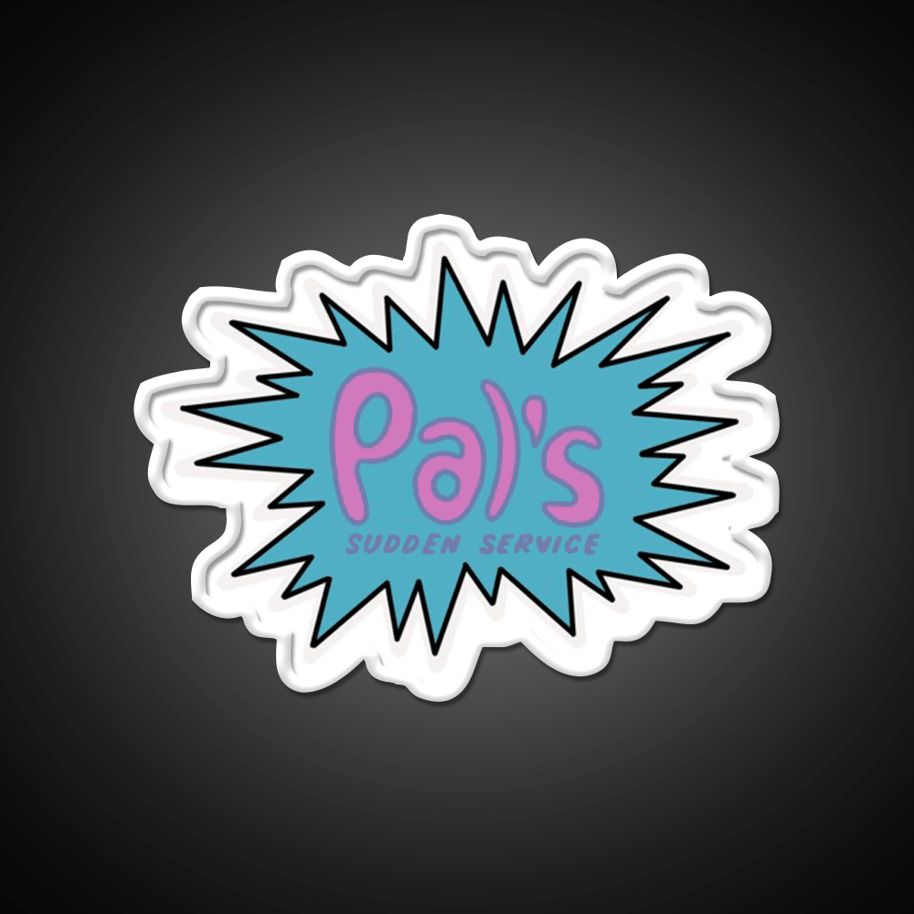 Pals Fast Food Led Neon Sign For Burger Place Wall Art Rgb Color - Shineneon