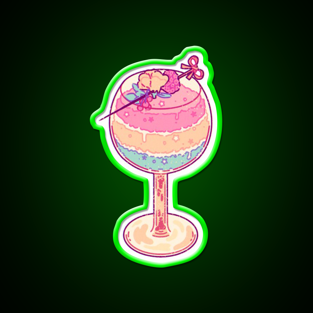 Pan Cocktail Bar Decor Led Neon Sign Rgb Color - LED neon sign view 8