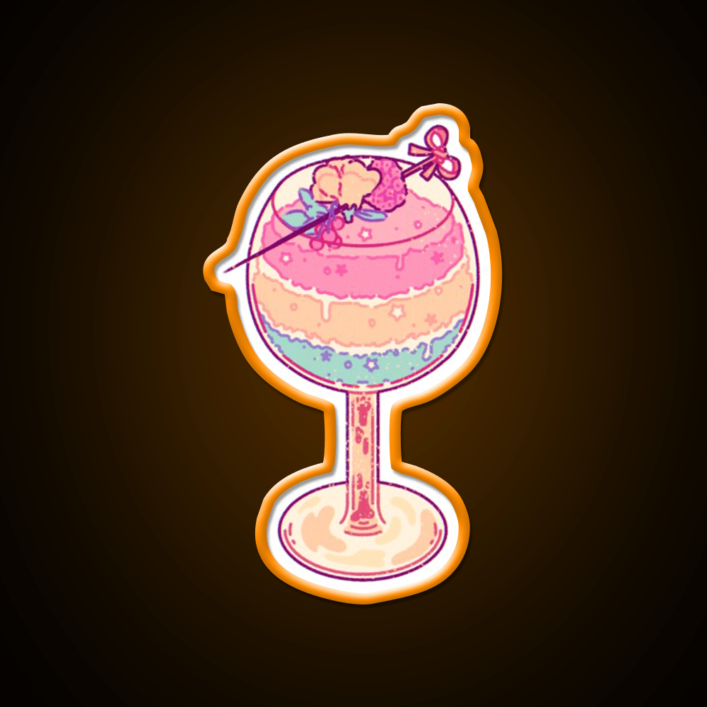 Pan Cocktail Bar Decor Led Neon Sign Rgb Color - Shineneon