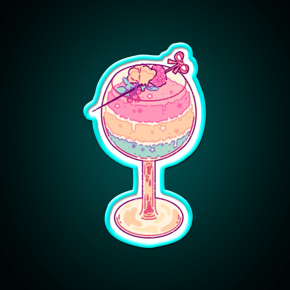 Pan Cocktail Bar Decor Led Neon Sign Rgb Color - Shineneon