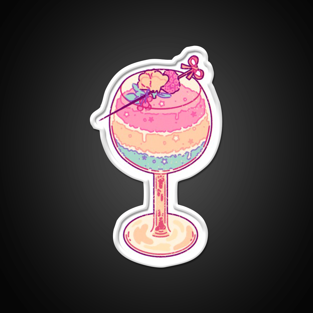 Pan Cocktail Bar Decor Led Neon Sign Rgb Color - Shineneon