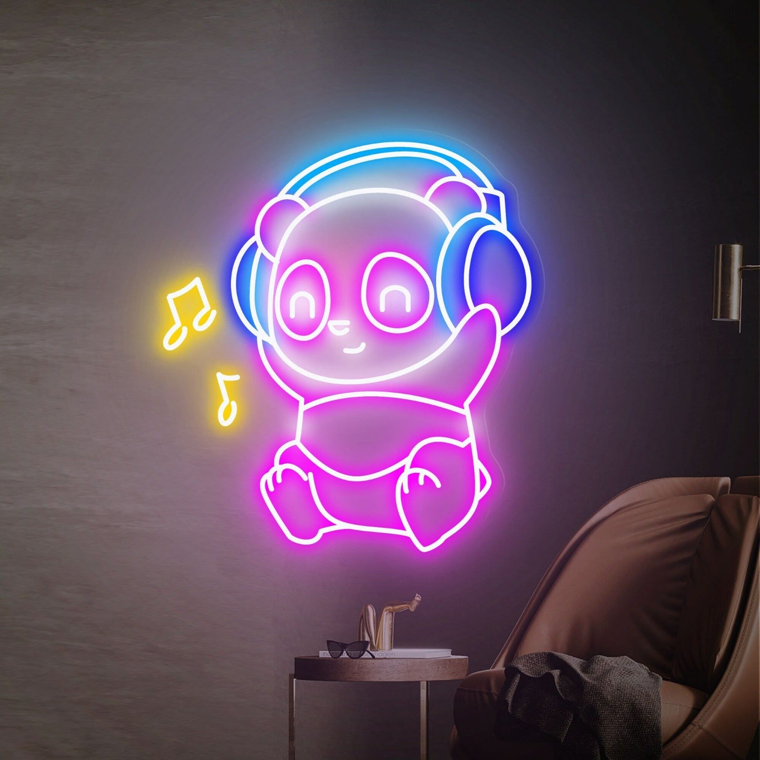 Panda Led Neon Sign Cute Panda Wall Art Light | Shineneon