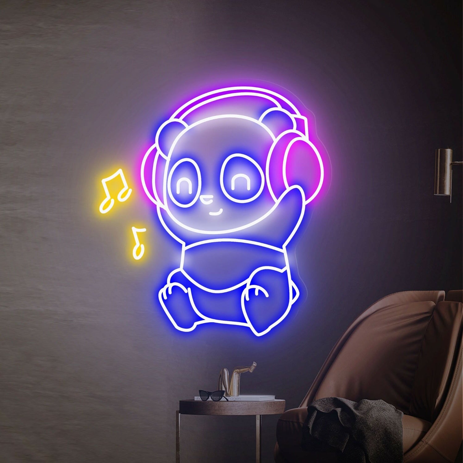 Panda Led Neon Sign Cute Panda Wall Art Light | Shineneon