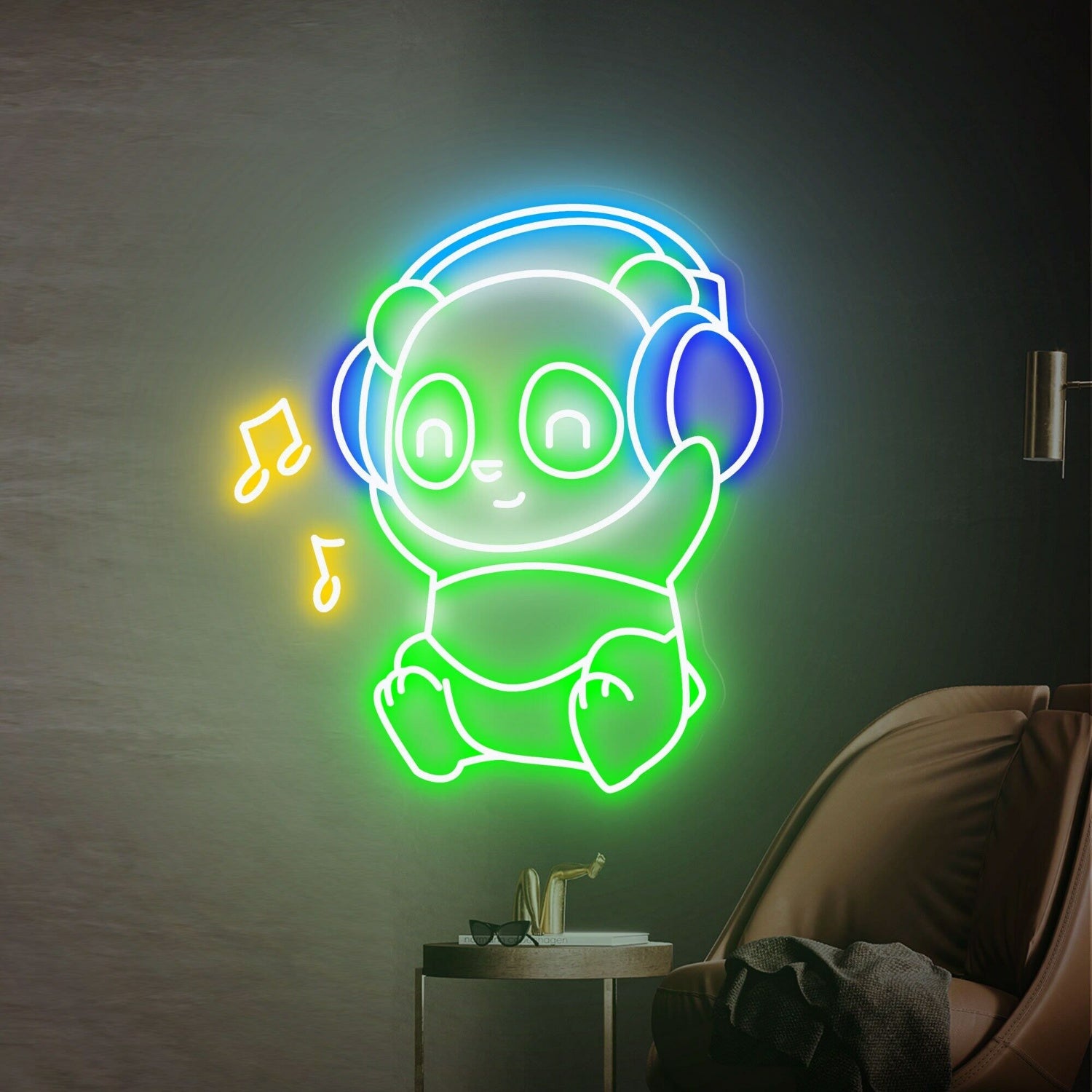 Panda Led Neon Sign Cute Panda Wall Art Light | Shineneon