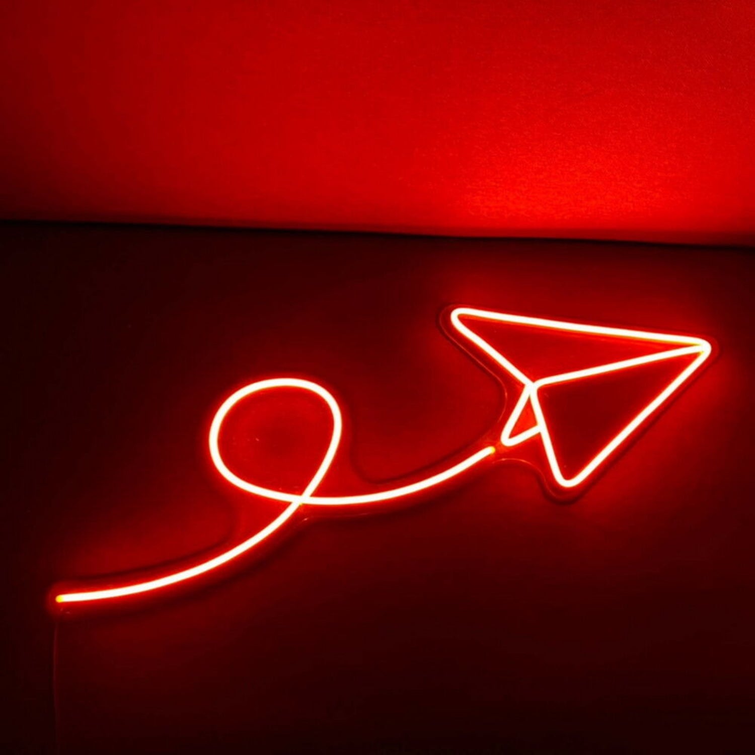 Paper Plane Led Neon Sign For Home Decor | Shineneon