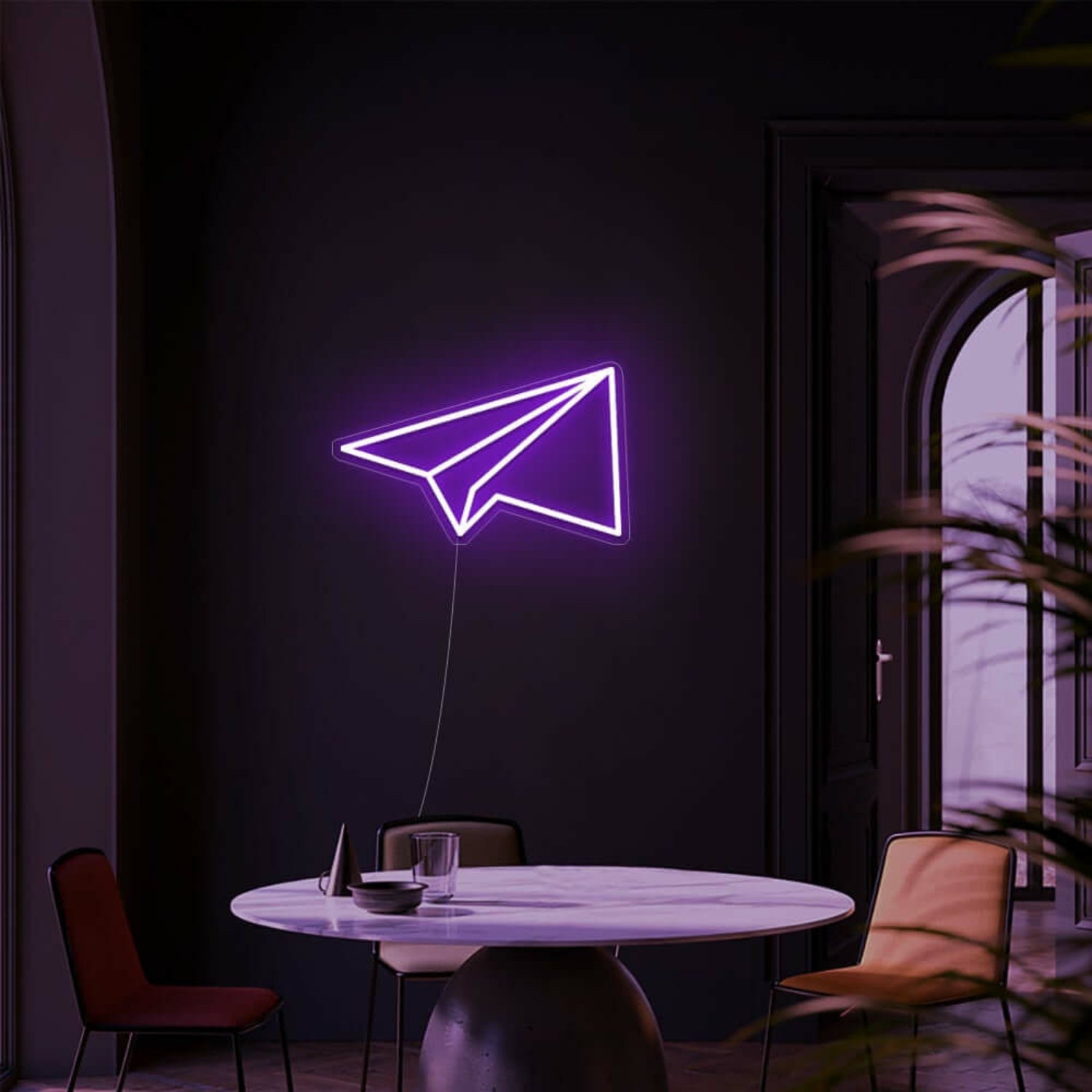 Paper Plane Led Neon Sign For Wall Decor | Shineneon