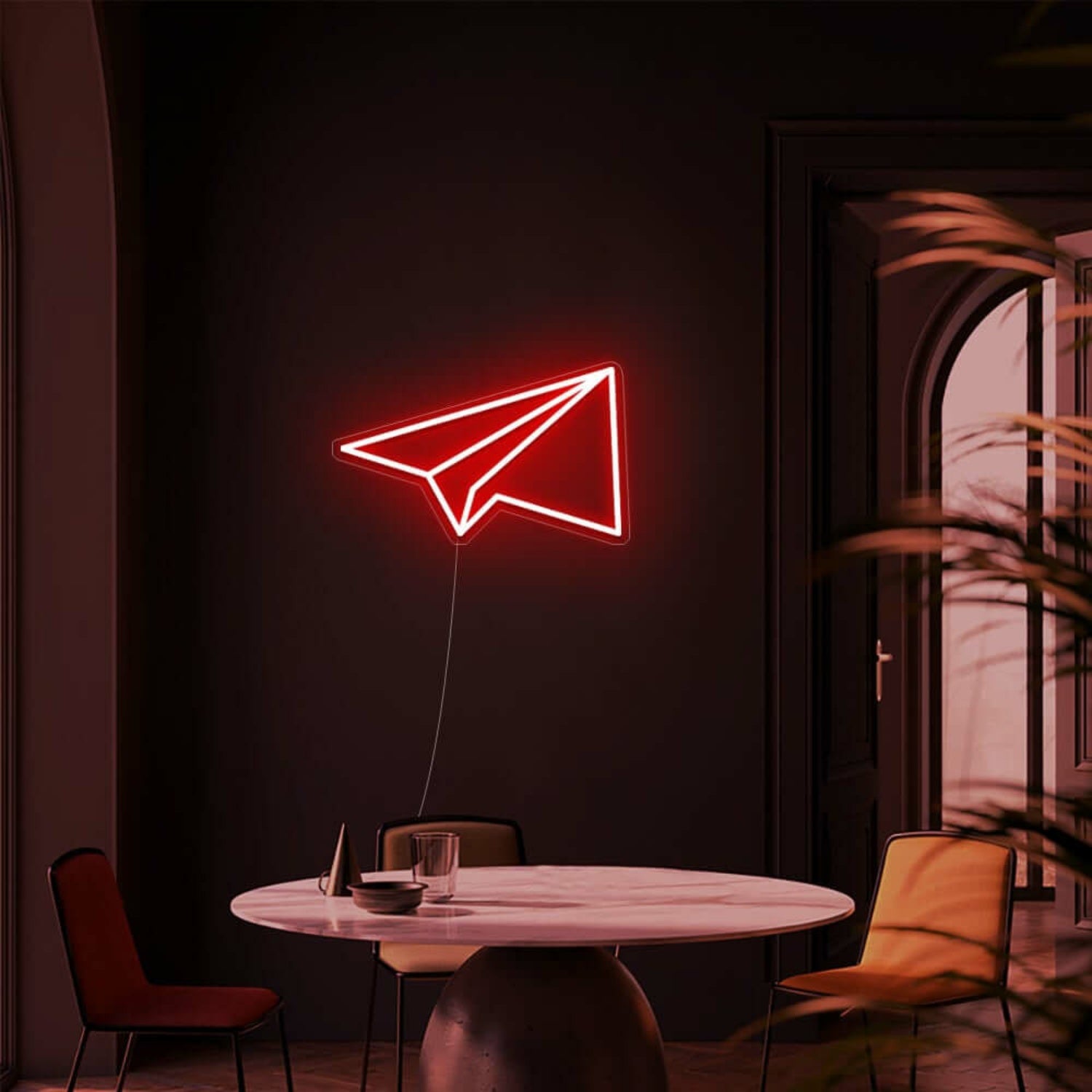 Paper Plane Led Neon Sign For Wall Decor | Shineneon