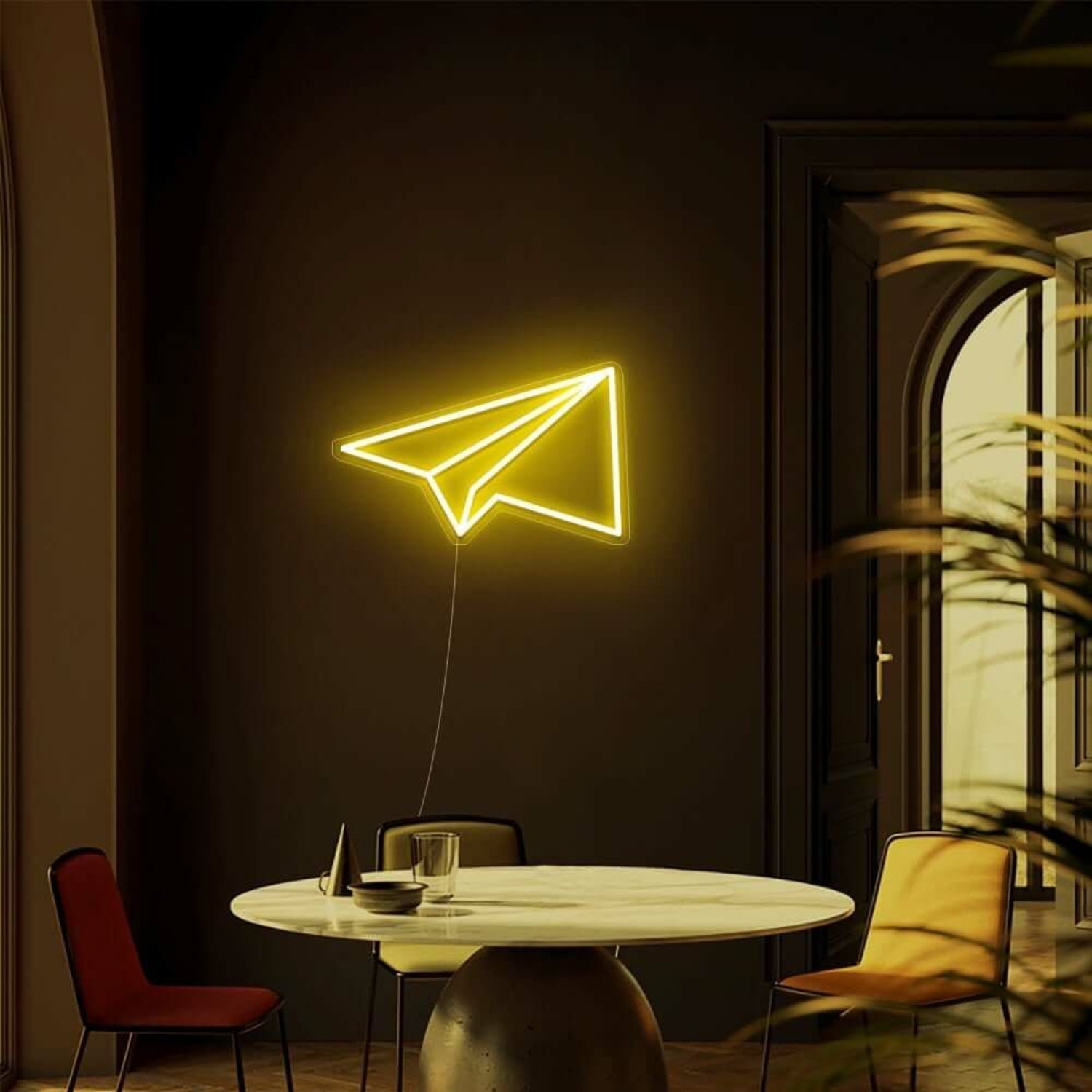 Paper Plane Led Neon Sign For Wall Decor | Shineneon