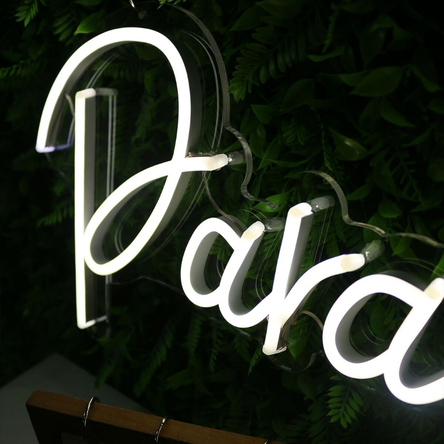 Para Siempre White Led Neon Sign | Shineneon