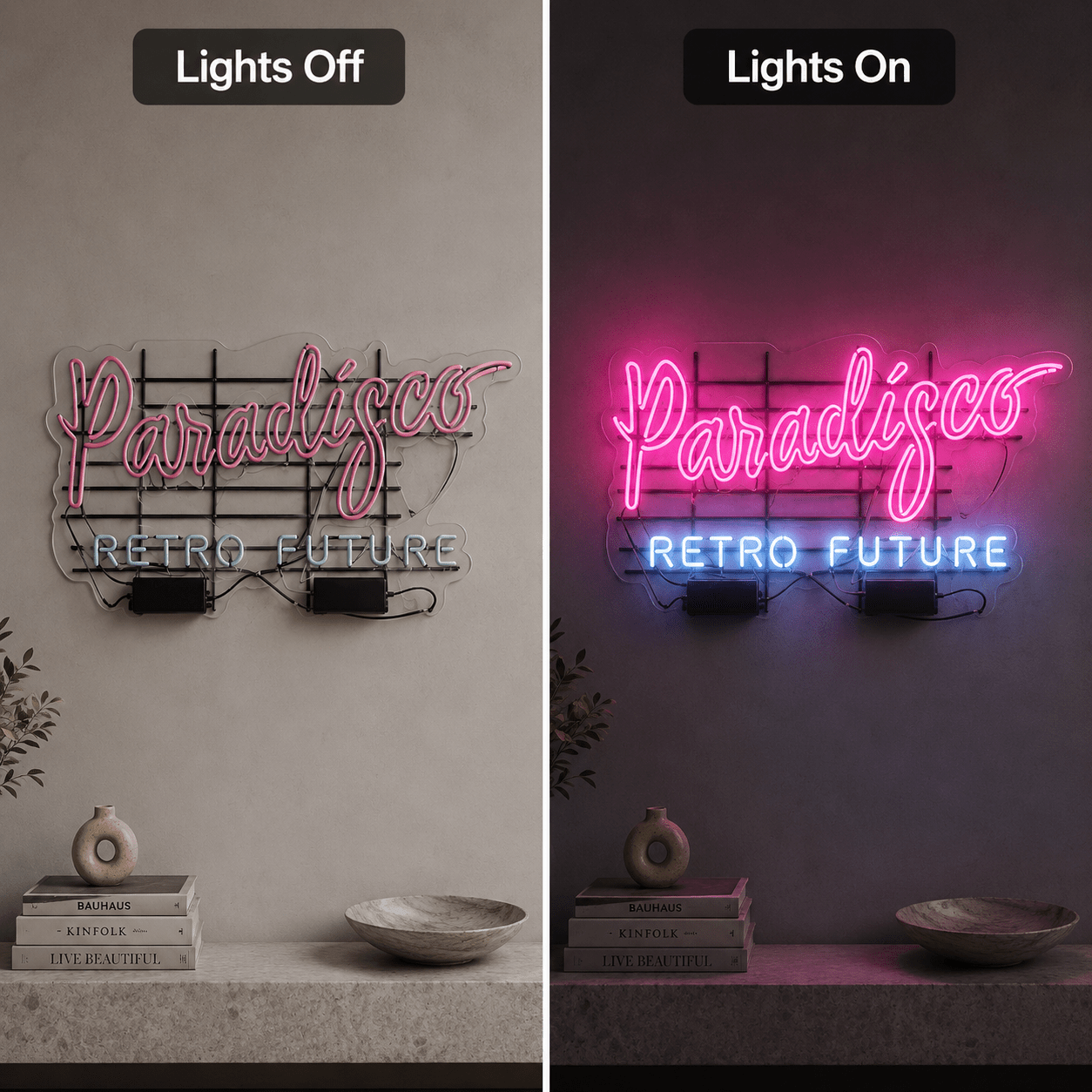 Paradisco Retro Future LED Neon Sign - Shineneon