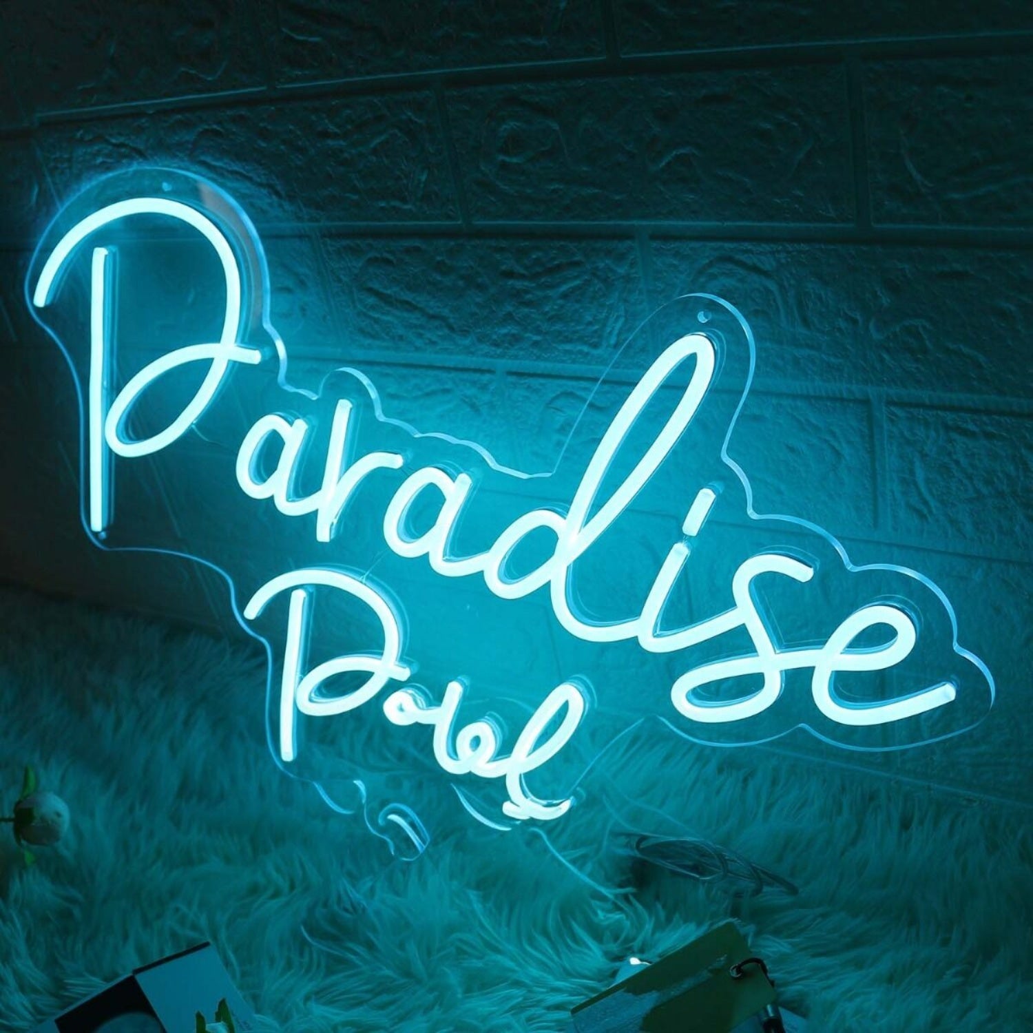 Paradise Point Blue Led Neon Sign - Shineneon