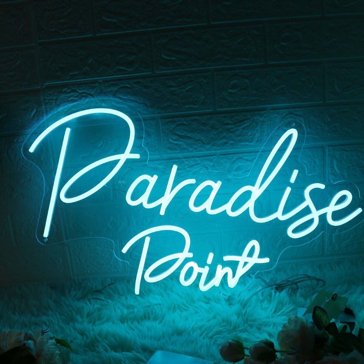 Paradise Point Blue Led Neon Sign - Shineneon