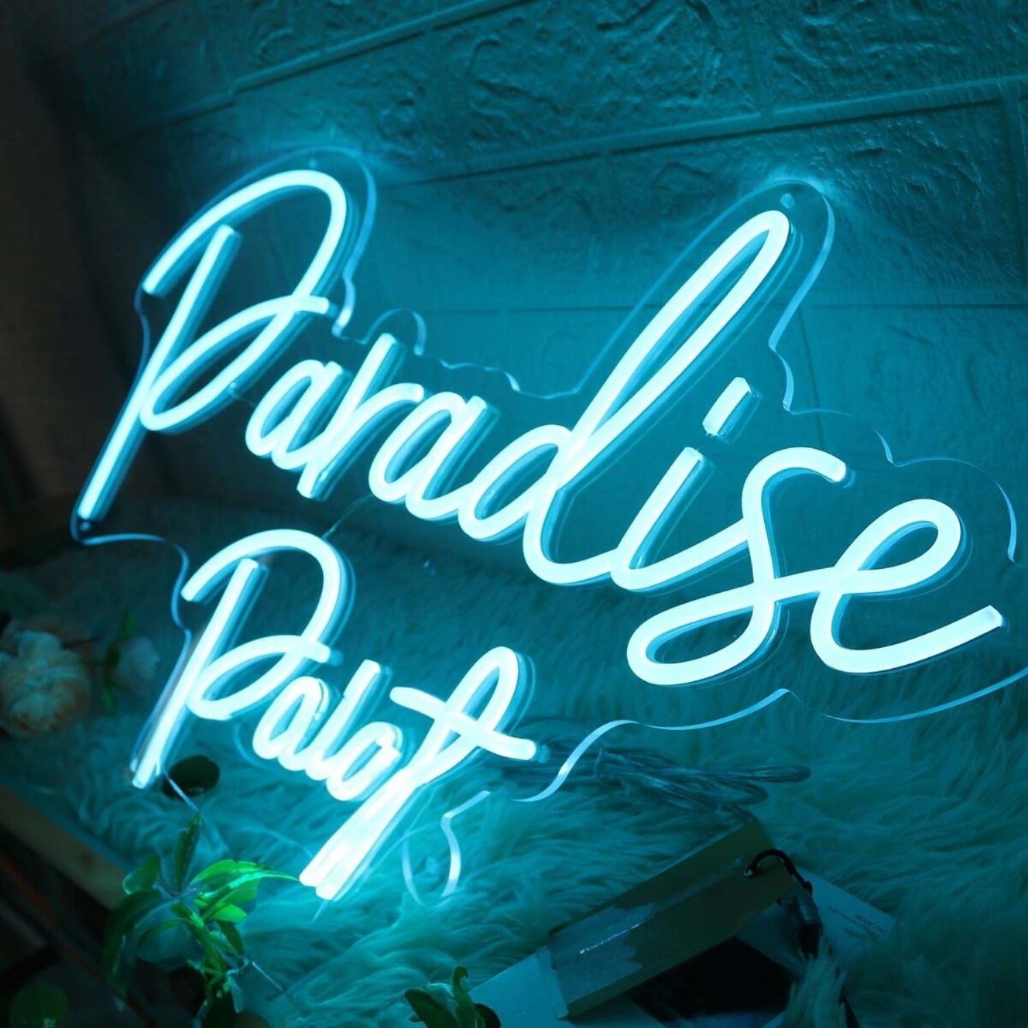 Paradise Point Blue Led Neon Sign - Shineneon