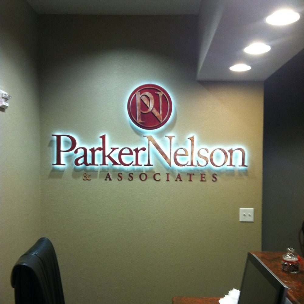 Parker Nelson 3D Backlit Channel Letters Led Light Sign - Shineneon