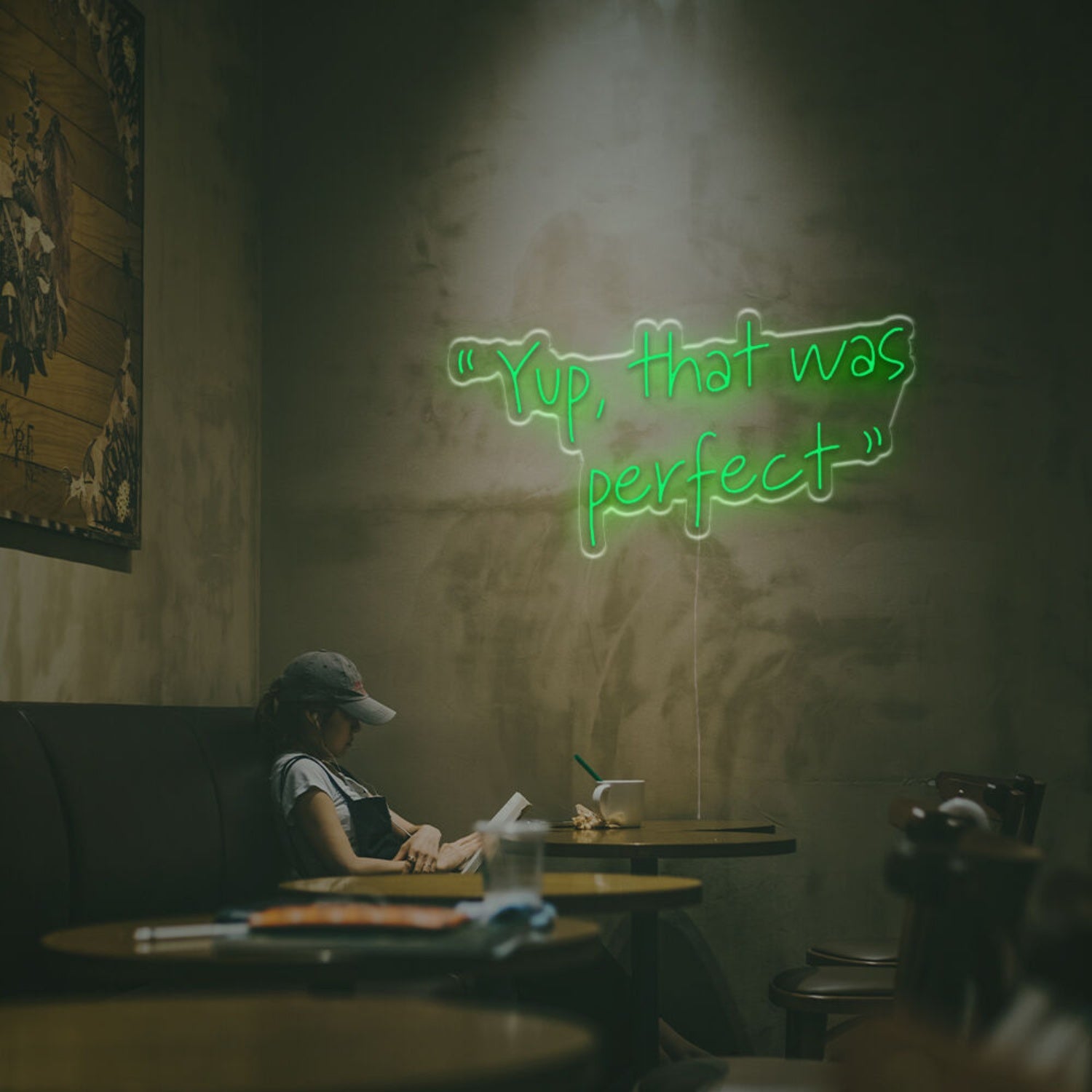 Party Ambiance With The Yup That Was Perfect Led Neon Sign | Shineneon