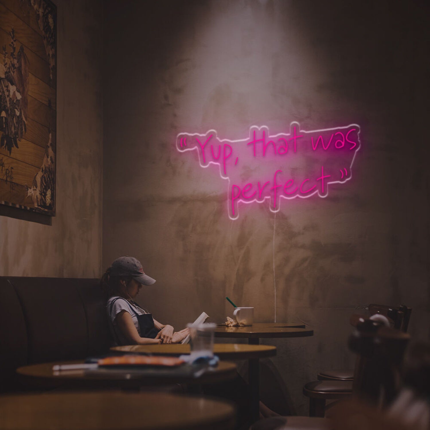 Party Ambiance With The Yup That Was Perfect Led Neon Sign | Shineneon