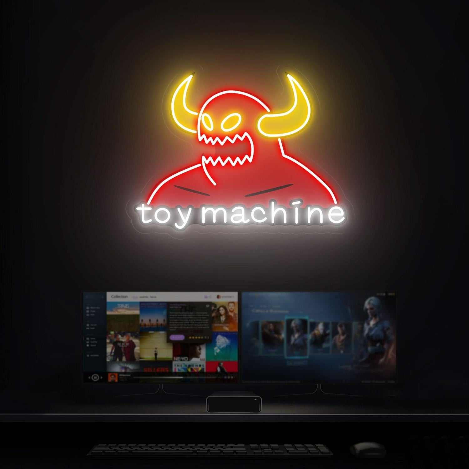 Party Bar Vibrant Gamer Toy Machine Led Neon Sign Wall Decor | Shineneon