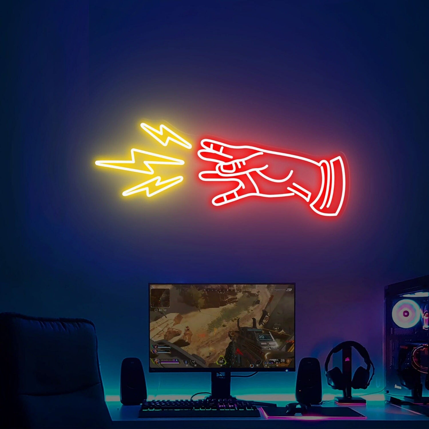 Party Bioshock Plasmids Led Neon Sign Game Rooms Bars | Shineneon