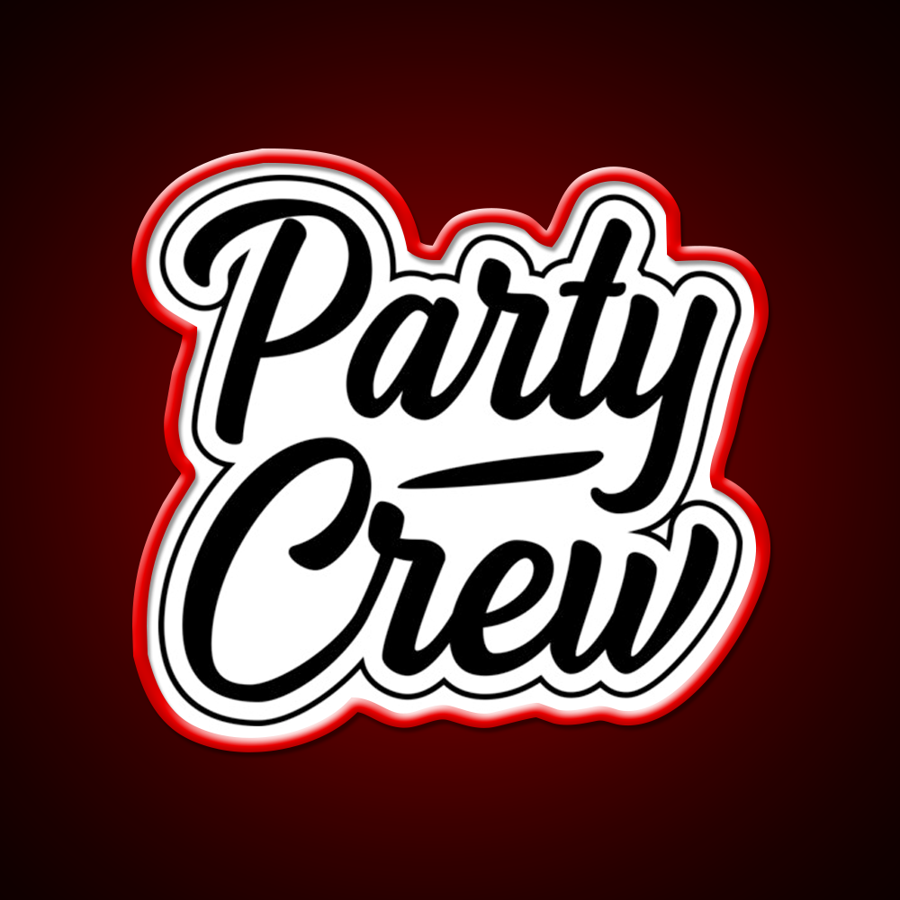Party Crew White Cocktail Bar Decor Led Neon Sign Rgb Color - LED neon sign view 10
