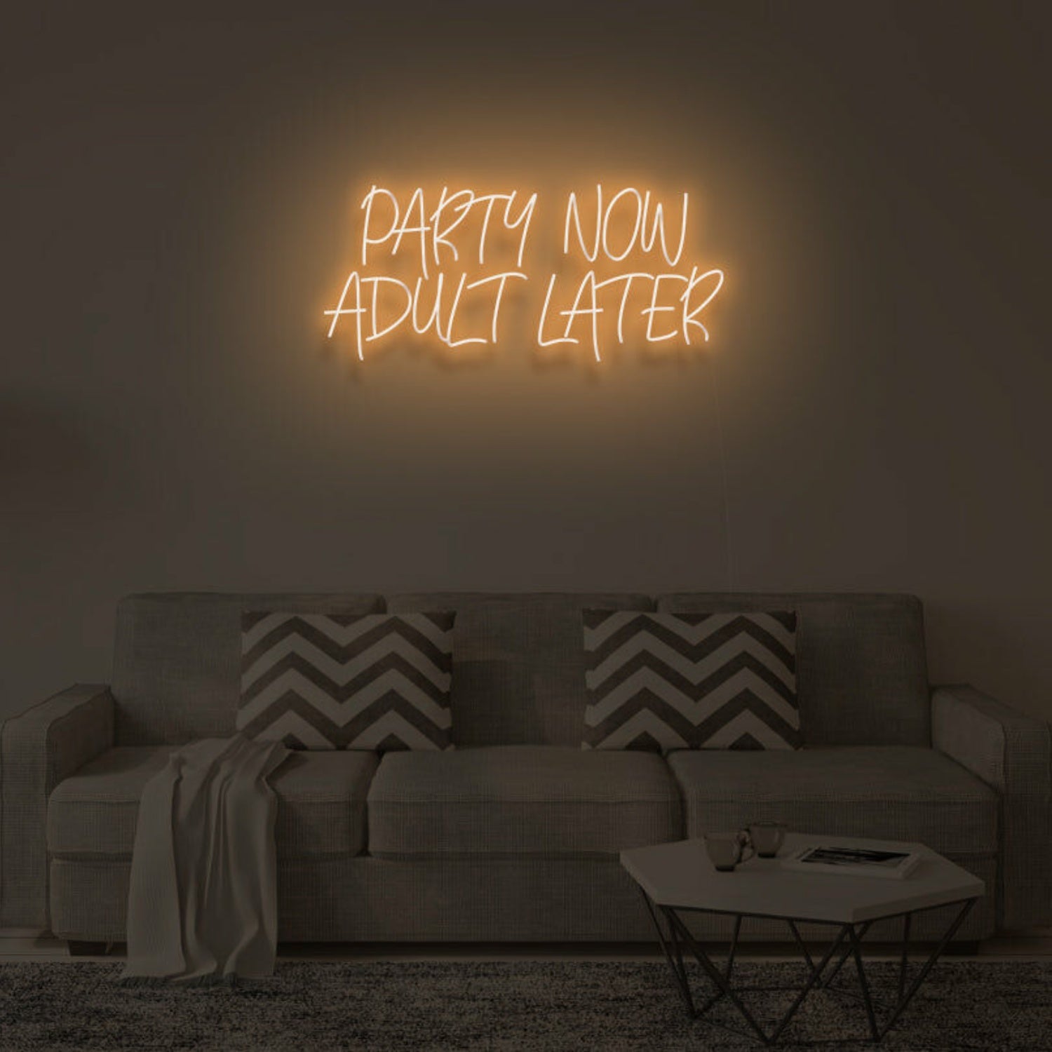 Party Now Adult Later Led Neon Sign | Shineneon
