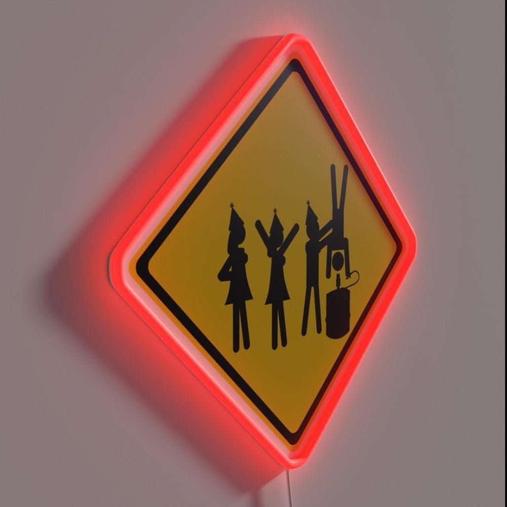 Party Road Sign Rgb Led Neon Sign - Shineneon