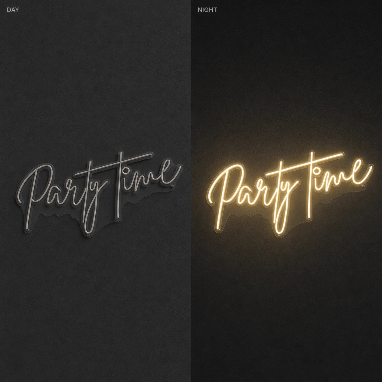 Party Time LED Neon Sign Man Cave Neon Sign - Shineneon