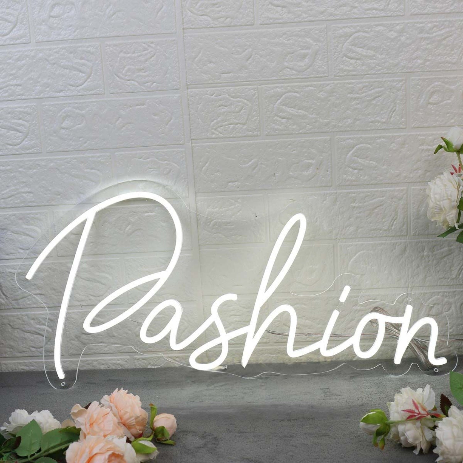 Pashion White Led Neon Sign - Shineneon