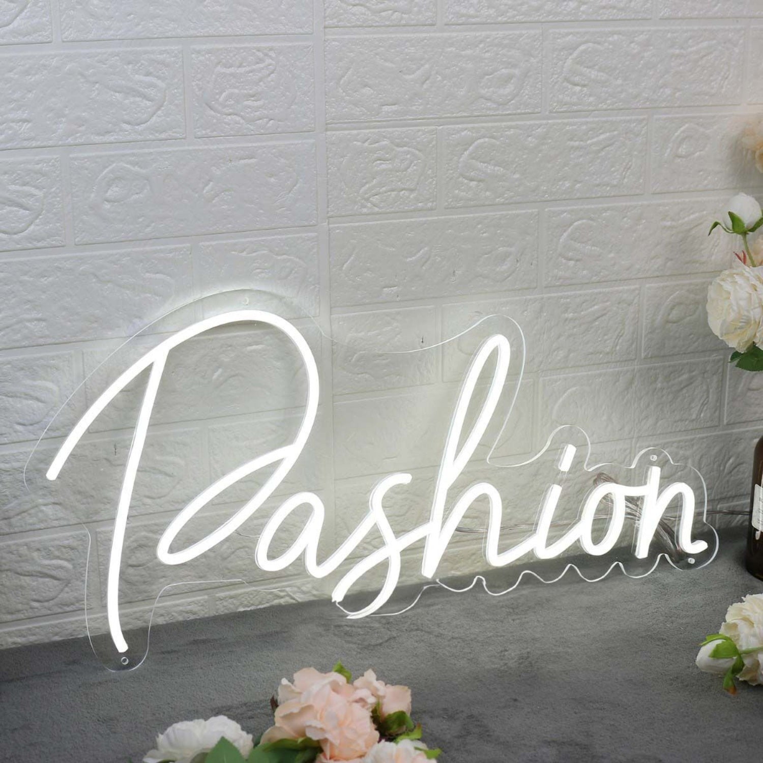 Pashion White Led Neon Sign - Shineneon