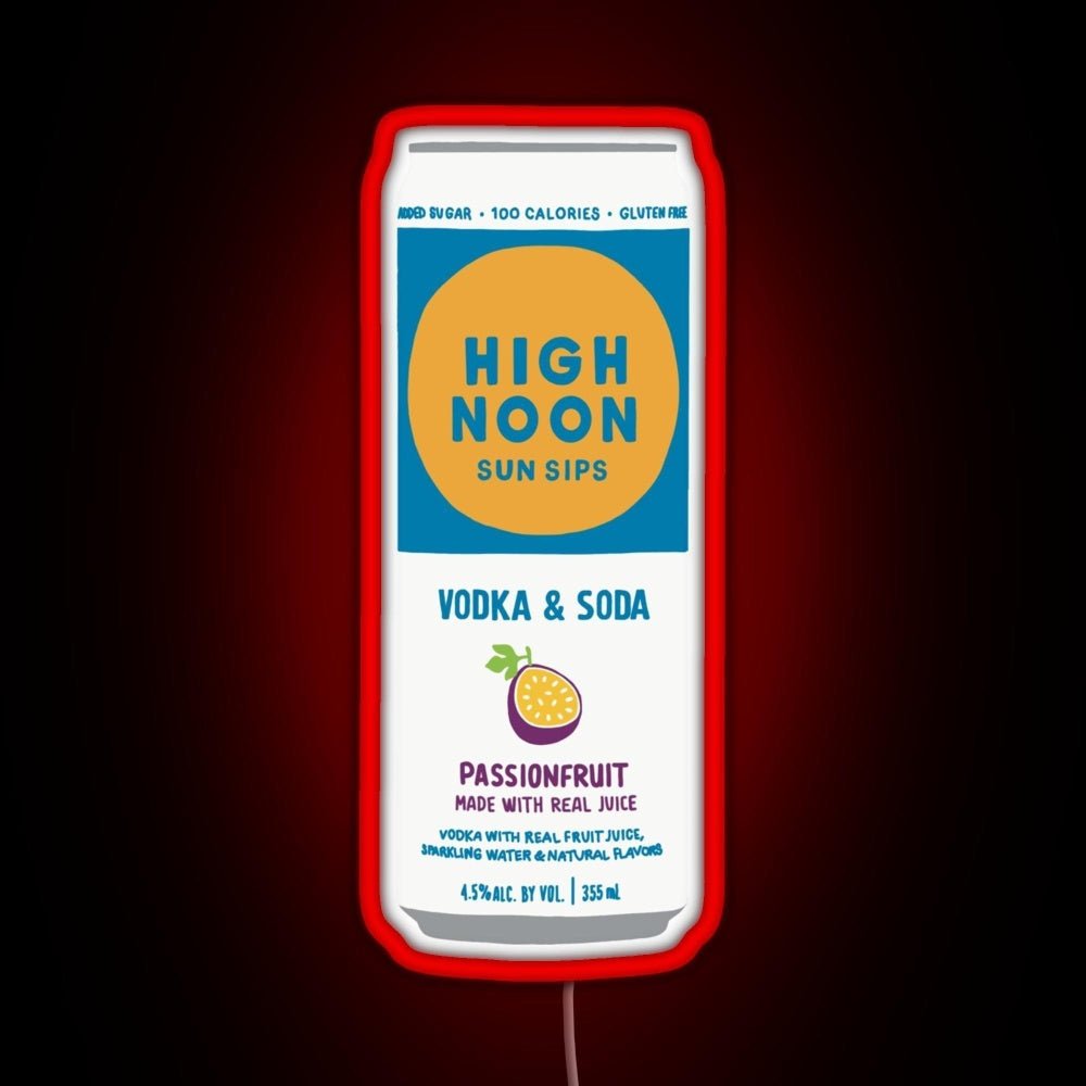 Passionfruit High Noon Rgb Led Neon Sign Pop Wall Art - Shineneon