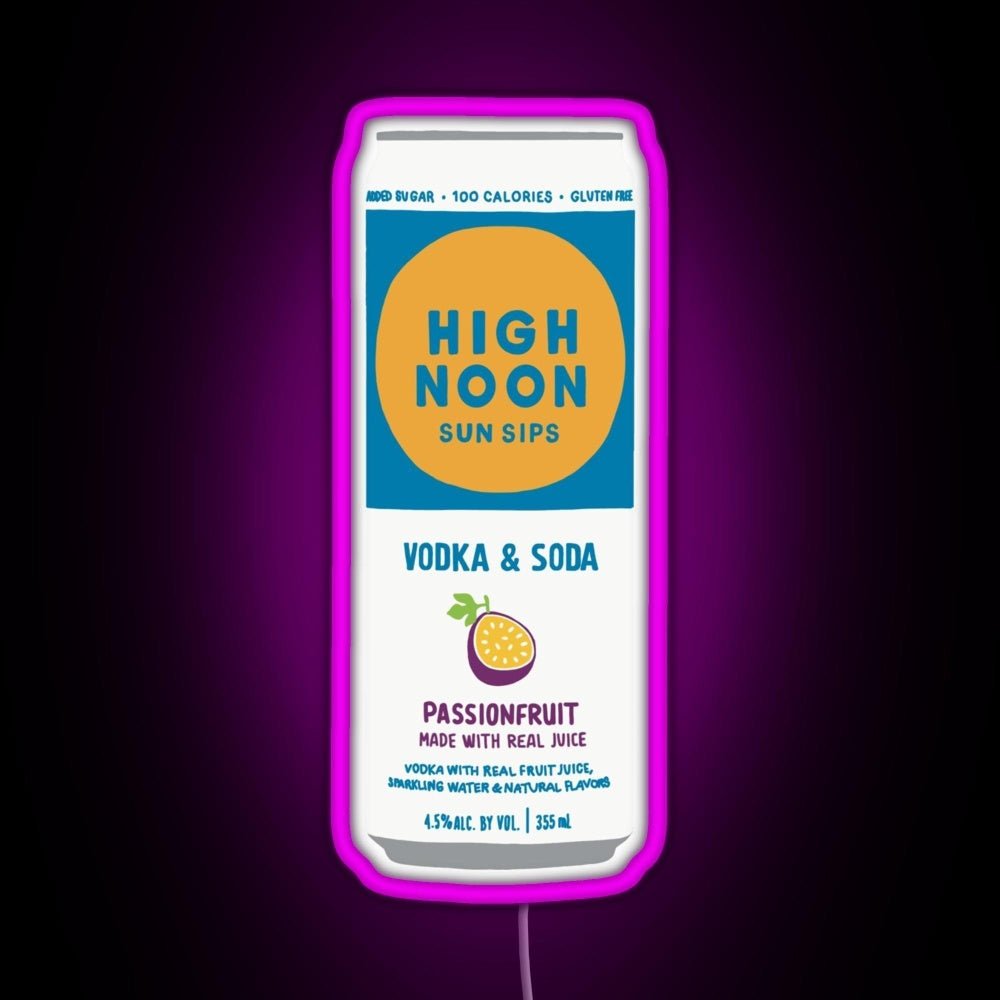 Passionfruit High Noon Rgb Led Neon Sign Pop Wall Art - Shineneon