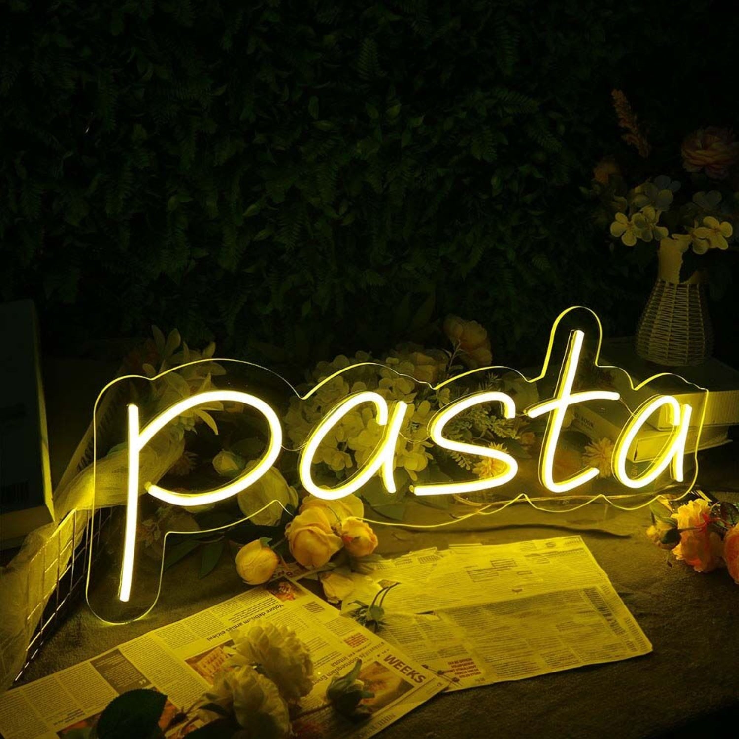 Pasta Neon Led Sign For Italian Restaurants And Cafes | Shineneon