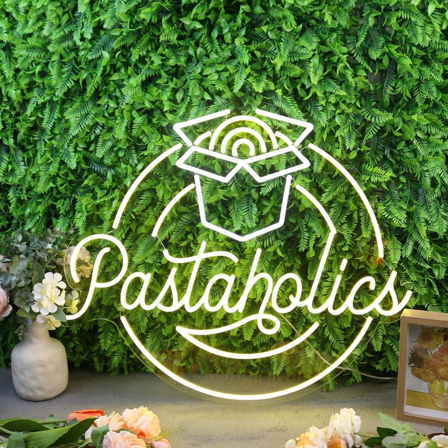 Pastaholics Yellow Led Neon Sign - Shineneon