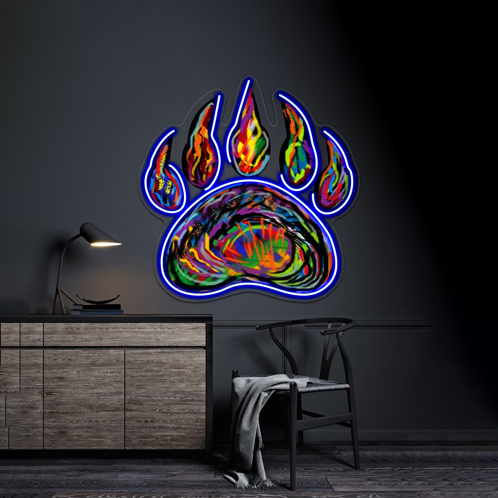 Path Less Traveled Wall Artwork Neon Signs | Shineneon