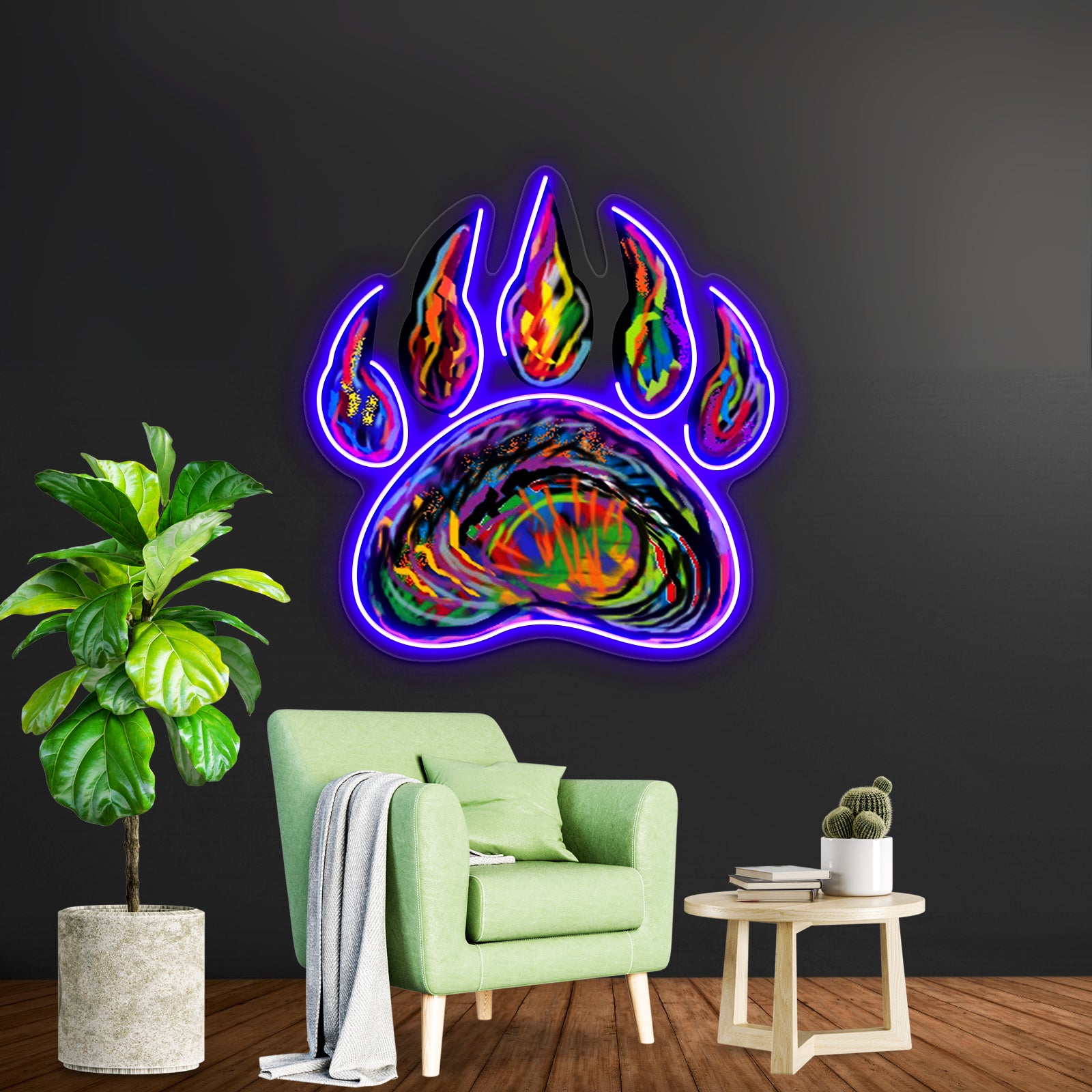 Path Less Traveled Wall Artwork Neon Signs | Shineneon